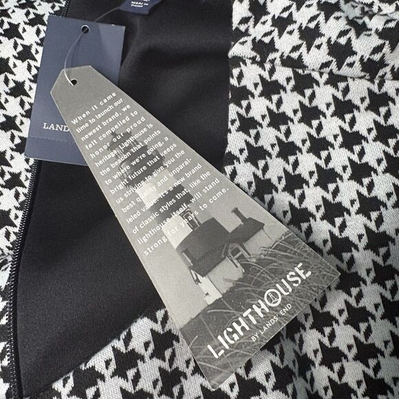 Lands End Women’s Size 12 Sleeveless Red Keyhole Polkadot Dress NWT - Picture 15 of 15